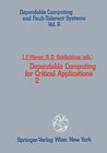 Buchcover Dependable Computing for Critical Applications 2