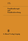Buchcover Familientherapie und Familienforschung