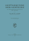 Buchcover Gefügekunde der Gesteine