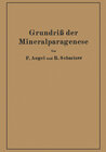 Buchcover Grundriß der Mineralparagenese
