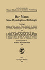 Buchcover Der Mann Seine Physiologie und Pathologie