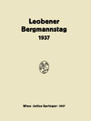Buchcover Bericht Über den Leobener Bergmannstag