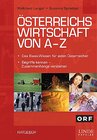 Buchcover Österreichs Wirtschaft von A-Z