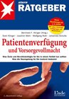 Buchcover Patientenverfügung und Vorsorgevollmacht