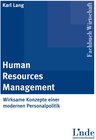 Buchcover Human Resources Management