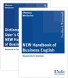 Buchcover Package "NEW Handbook of Business English" und "Dictionary and User´s Guide to the NEW Handbook of Business English"