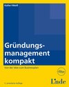 Buchcover Gründungsmanagement kompakt