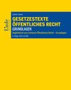 Buchcover Gesetzestexte Öffentliches Recht - Grundlagen