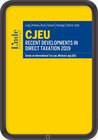 Buchcover CJEU - Recent Developments in Direct Taxation 2019