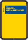 Buchcover Betriebswirtschaftslehre