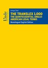 Buchcover The Translex 1,000 – The Quintessential Anglo-American Legal Terms