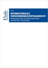 Buchcover Internationales Versicherungsvertragsrecht