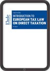 Buchcover Introduction to European Tax Law on Direct Taxation