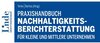 Buchcover Praxishandbuch Nachhaltigkeitsberichterstattung für kleine und mittlere Unternehmen