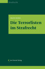 Buchcover Die Terrorlisten im Strafrecht