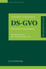 Buchcover DS-GVO, Datenschutz-Grundverordnung
