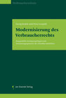 Buchcover Modernisierung des Verbraucherrechts