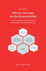 Buchcover Athener Vorträge zur Rechtsgeschichte