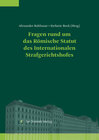 Buchcover Fragen rund um das Römische Statut des Internationalen Strafgerichtshofes