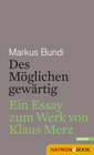 Buchcover Des Möglichen gewärtig