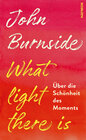 Buchcover What light there is