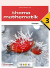 Buchcover Thema Mathematik 3. Lösungen