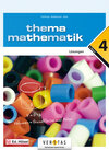 Buchcover Thema Mathematik 4. Lösungen