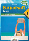 Buchcover Ferienheft Lesen 1. Klasse MS/AHS