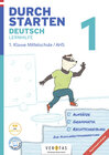 Buchcover Durchstarten Deutsch 1. Klasse Mittelschule/AHS Lernhilfe