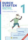 Buchcover Durchstarten Deutsch 1. Klasse Mittelschule/AHS Grammatik üben