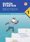 Buchcover Durchstarten Deutsch 1. Klasse Mittelschule/AHS Rechtschreibung üben