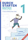 Buchcover Durchstarten Deutsch 1. Klasse Mittelschule/AHS Aufsätze üben