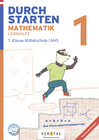 Buchcover Durchstarten Mathematik 1. Klasse Mittelschule/AHS Lernhilfe