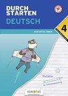 Buchcover Durchstarten Deutsch 4. Klasse Mittelschule/AHS Aufsätze üben