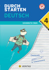 Buchcover Durchstarten Deutsch 4. Klasse Mittelschule/AHS Grammatik üben
