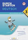 Buchcover Durchstarten Deutsch 3. Klasse Mittelschule/AHS Rechtschreibung üben