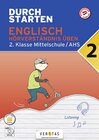 Buchcover Durchstarten Englisch 2. Klasse Mittelschule/AHS Hörverständnis üben (mit Audio-CD)