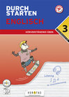 Buchcover Durchstarten Englisch 3. Klasse Mittelschule/AHS Hörverständnis üben (mit Audio-CD)