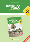Buchcover mathematiX 3. Lehrplan 2023. Lösungen