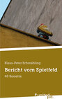 Buchcover Bericht vom Spielfeld