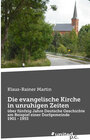 Buchcover Die evangelische Kirche in unruhigen Zeiten