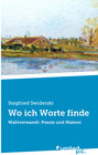 Buchcover Wo ich Worte finde