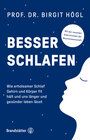 Buchcover Besser schlafen