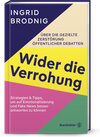 Buchcover Wider die Verrohung