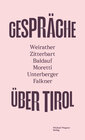 Buchcover GESPRÄCHE ÜBER TIROL