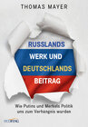 Buchcover Russlands Werk und Deutschlands Beitrag