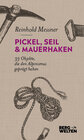 Buchcover Pickel, Seil & Mauerhaken