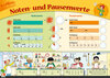 Buchcover Poster Grundschule: Noten- und Pausenwerte