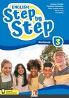 Buchcover ENGLISH Step by Step 3, Workbook + E-BOOK+ (Lehrplan 2023)