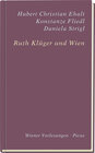 Buchcover Ruth Klüger und Wien